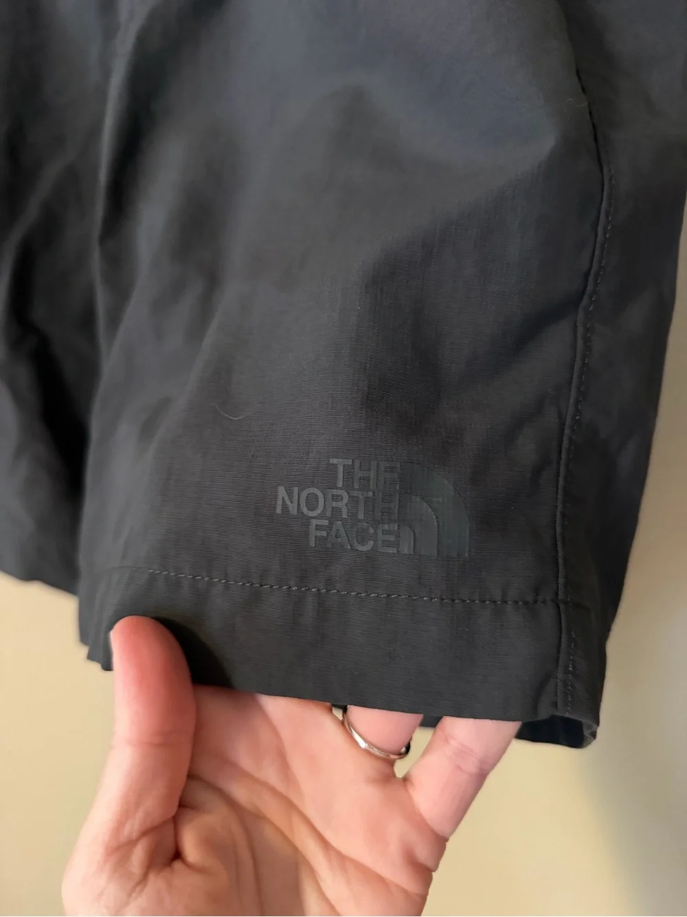The North Face Men's Dark Gray Athletic Hiking Shorts